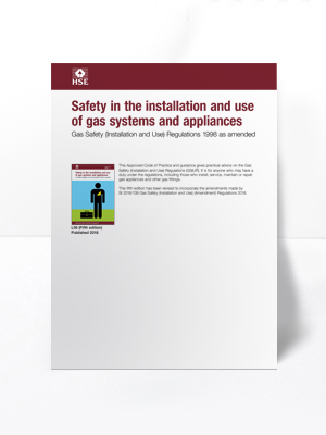 Safety in the installation and use of gas systems and appliances