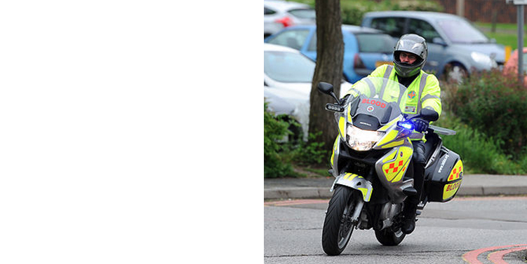 Blood Bikes service in Lincolnshire assisted with vital funding